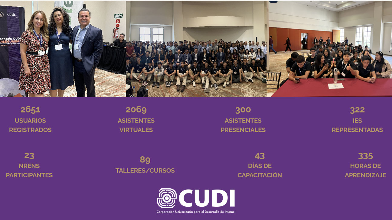 Cinco años blindando la educación superior: Llega la 10ª Jornada de Ciberseguridad CUDI