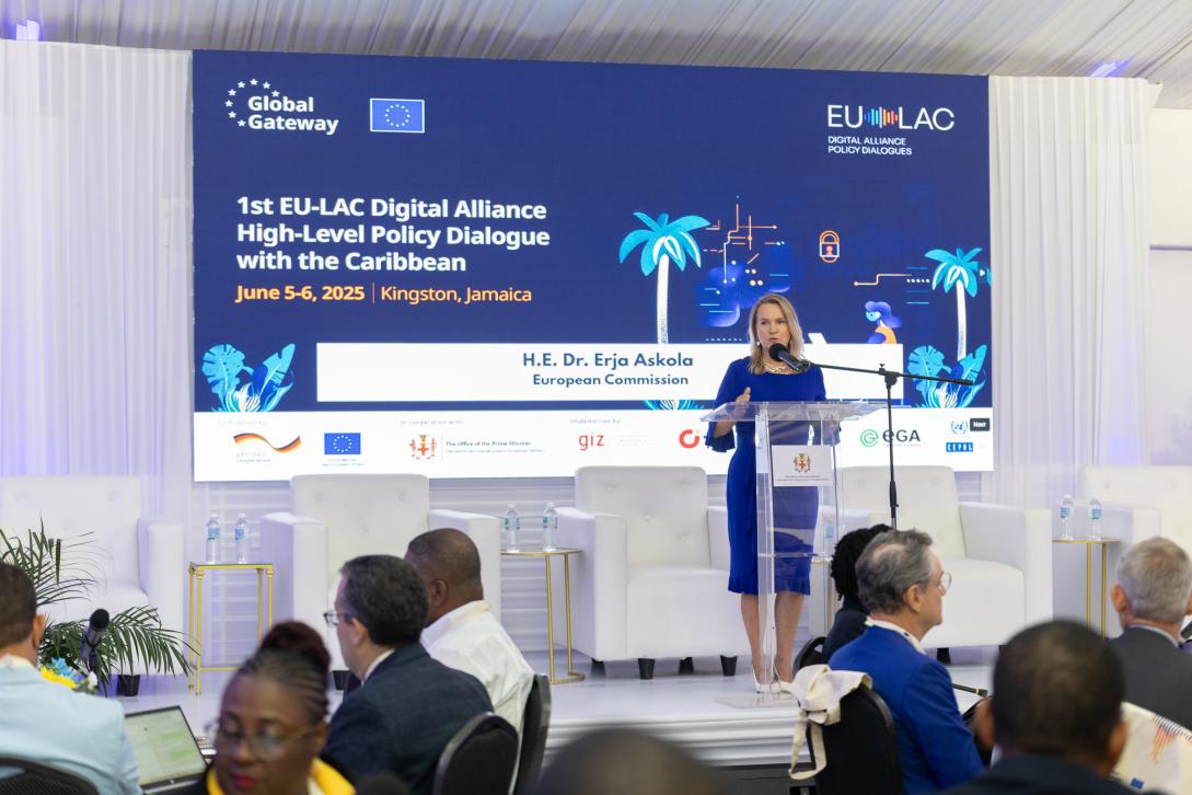 EU and Caribbean partners convene in Kingston for high-level dialogue under the EU-LAC Digital Alliance