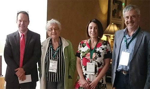 Luis Eliecer Cadenas, Ida Holz, Paola Arellano, Eduardo Grizendi